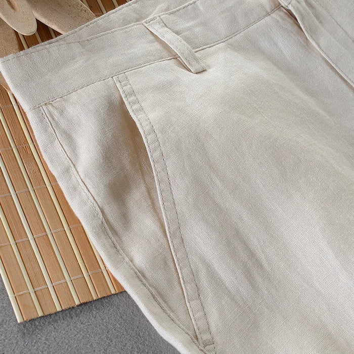 Linen trousers Fascino Sartoriale